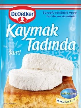 Dr. Oetker Kaymak Tadinda Santi - Schlagschaum mit Rahmgeschmack 2 x 58 g