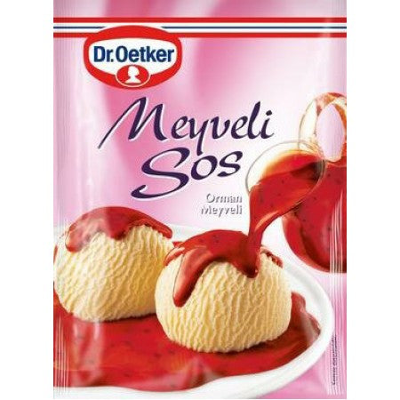 Dr. Oetker Meyveli Sos - Früchte Dessert Soße 80 g