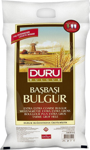 Duru Basbasi Bulgur 5 kg - Duru Hartweizengrütze Extra Extra Grob 5 Kg