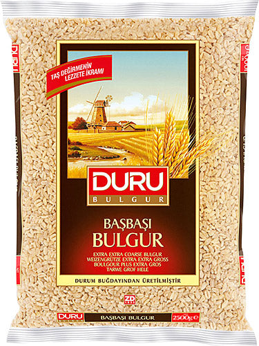 Duru Basbasi Bulgur 2,5 kg - Duru Hartweizengrütze Extra Extra Grob 2,5 Kg