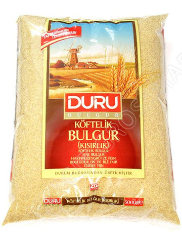 Duru Köftelik Bulgur 5 kg - Duru Hartweizengrütze Fein 5 Kg