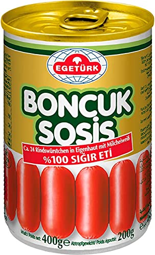 Egetürk Boncuk Sosis - Rindswürstchen 200 g