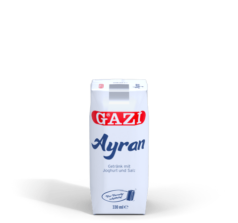 Gazi Ayran Getränk mit Joghurt & Salz 330ml