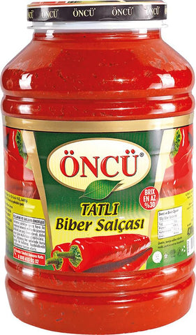 Öncu Tatli Biber Salcasi (mild) - Paprikapaste (mild) 4,3 kg