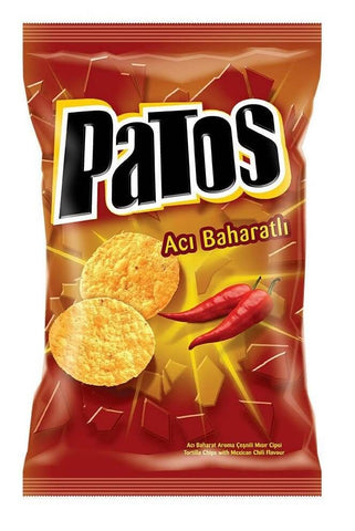 Patos acili Misir Chips 120 g - Mais Snacks mit Chilli Geschmack 120 g