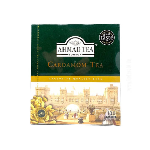 Ahmad Tea Cardamom - Schwarzer Tee Teebeutel 100er 200g