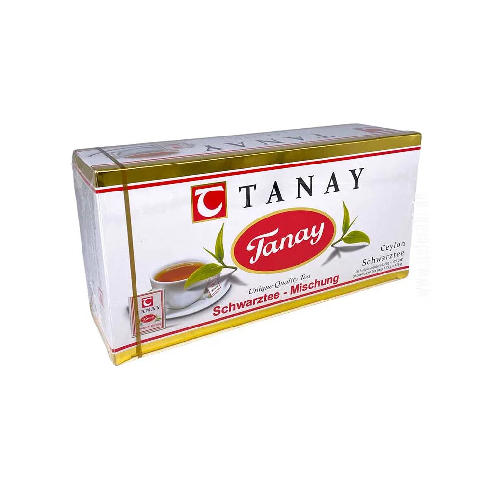 Tanay Ceylon Tea - Schwarzer Tee Teebeutel 100er 175g